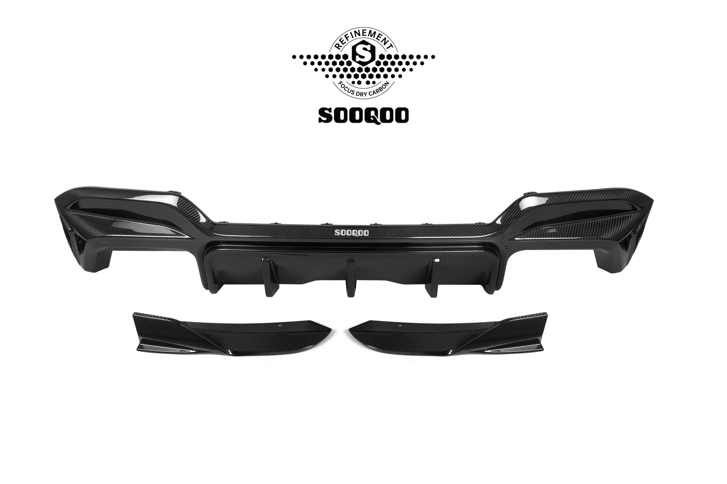 SQ Dry Carbon Fiber - Rear Diffuser [BMW X3M F97]