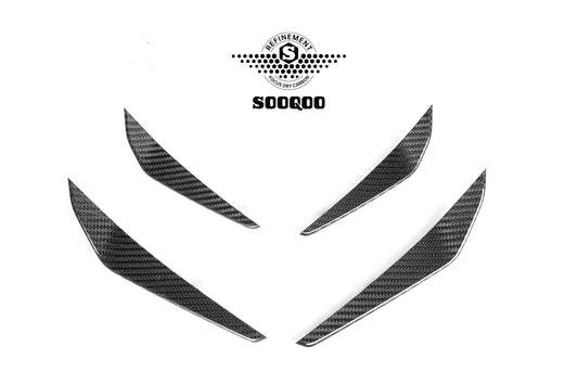 Dry Carbon Fiber - MP Style Front Side Canard [BMW M3 G80 | M4 G82]