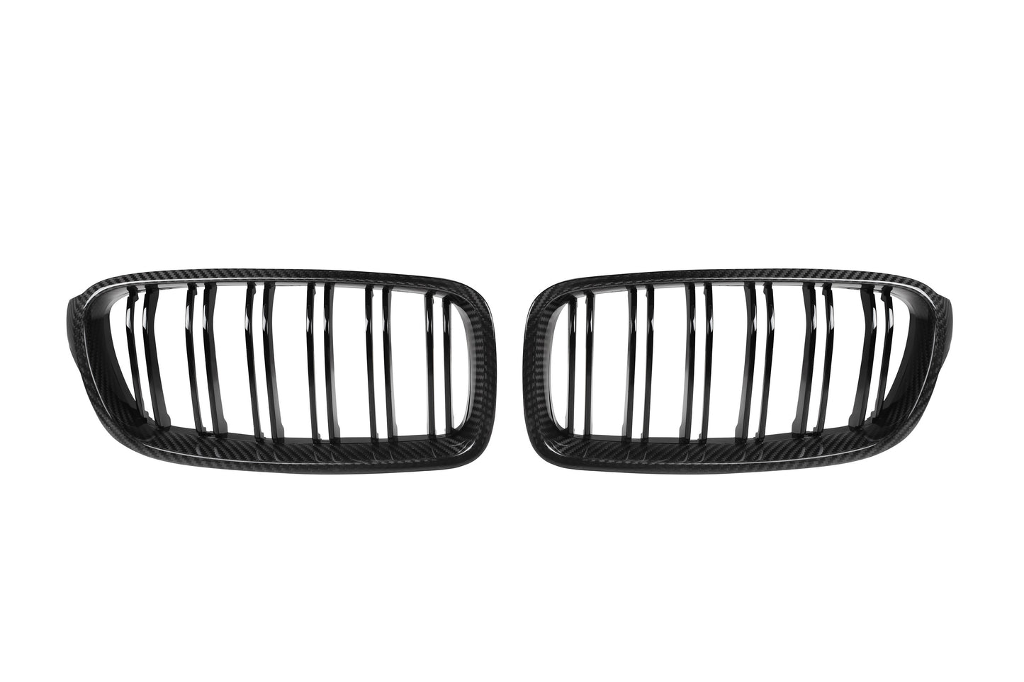 Dry Carbon Fiber - Front Grill Dual Slat [BMW 3 Series F30]