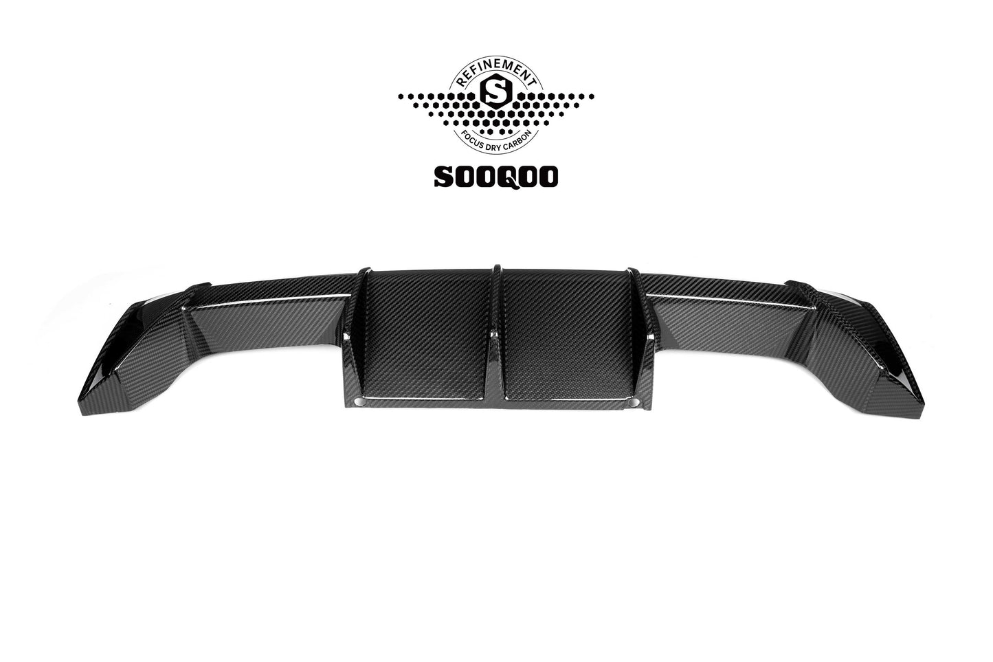 Dry Carbon Fiber - Diffuser Euro Style [BMW M3 G80 | M4 G82]