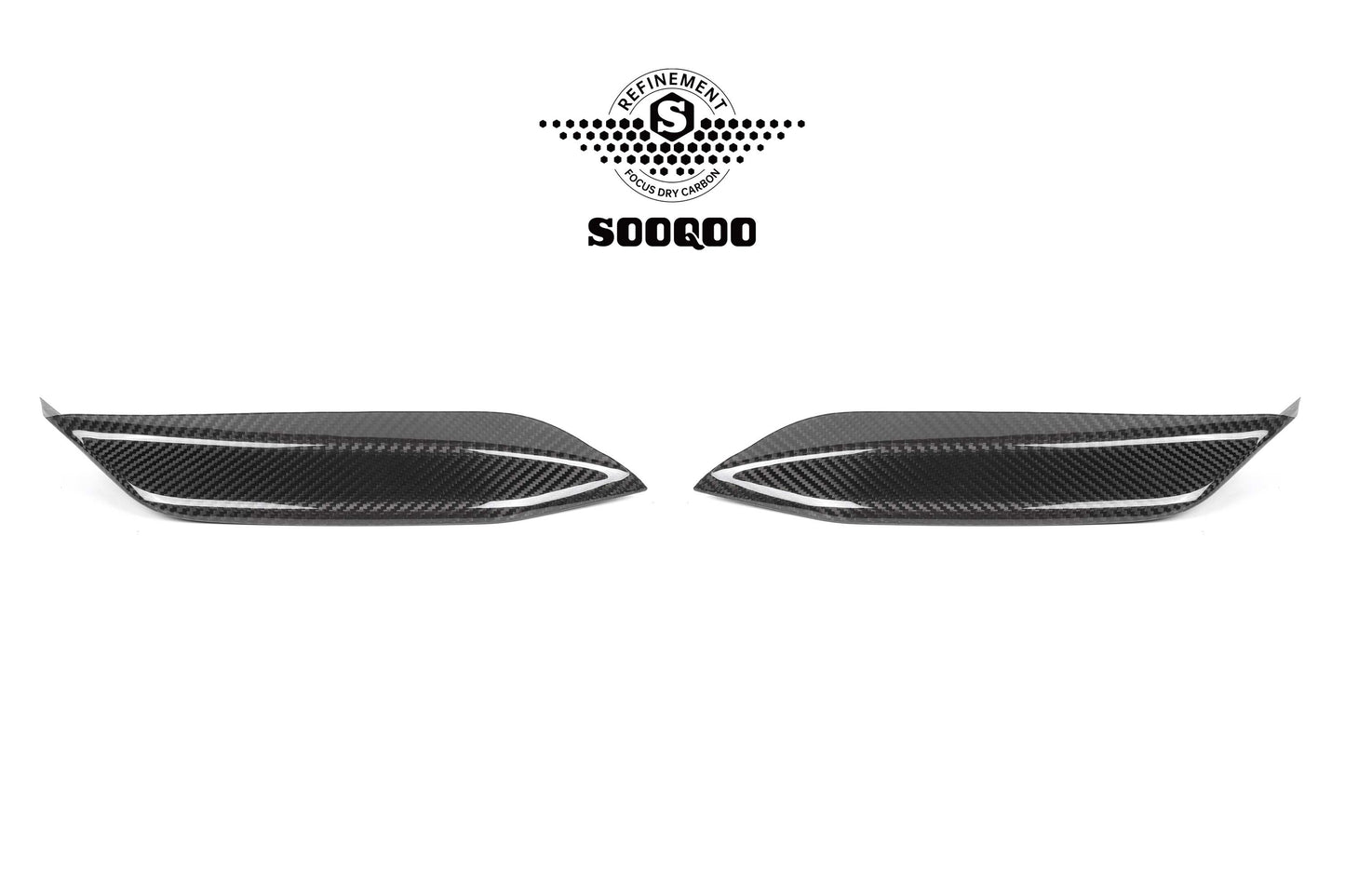 SQ Dry Carbon Fiber - Front Upper Splitter [BMW M3 F80 | M4 F82]