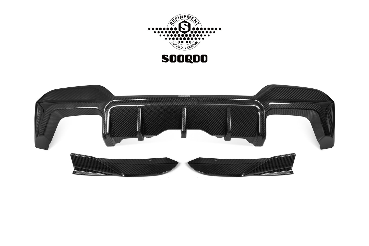 SQ Dry Carbon Fiber - Rear Diffuser [BMW X3M F97]
