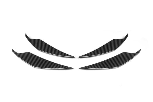 Dry Carbon Fiber - Front Side Canards AC Style [BMW M3 G80 | M4 G82]