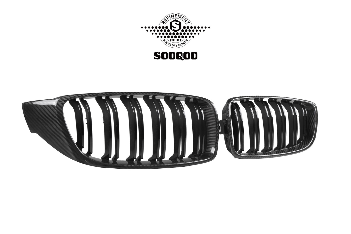 SQ Dry Carbon Fiber - Grill [BMW M3 F80 | M4 F82]
