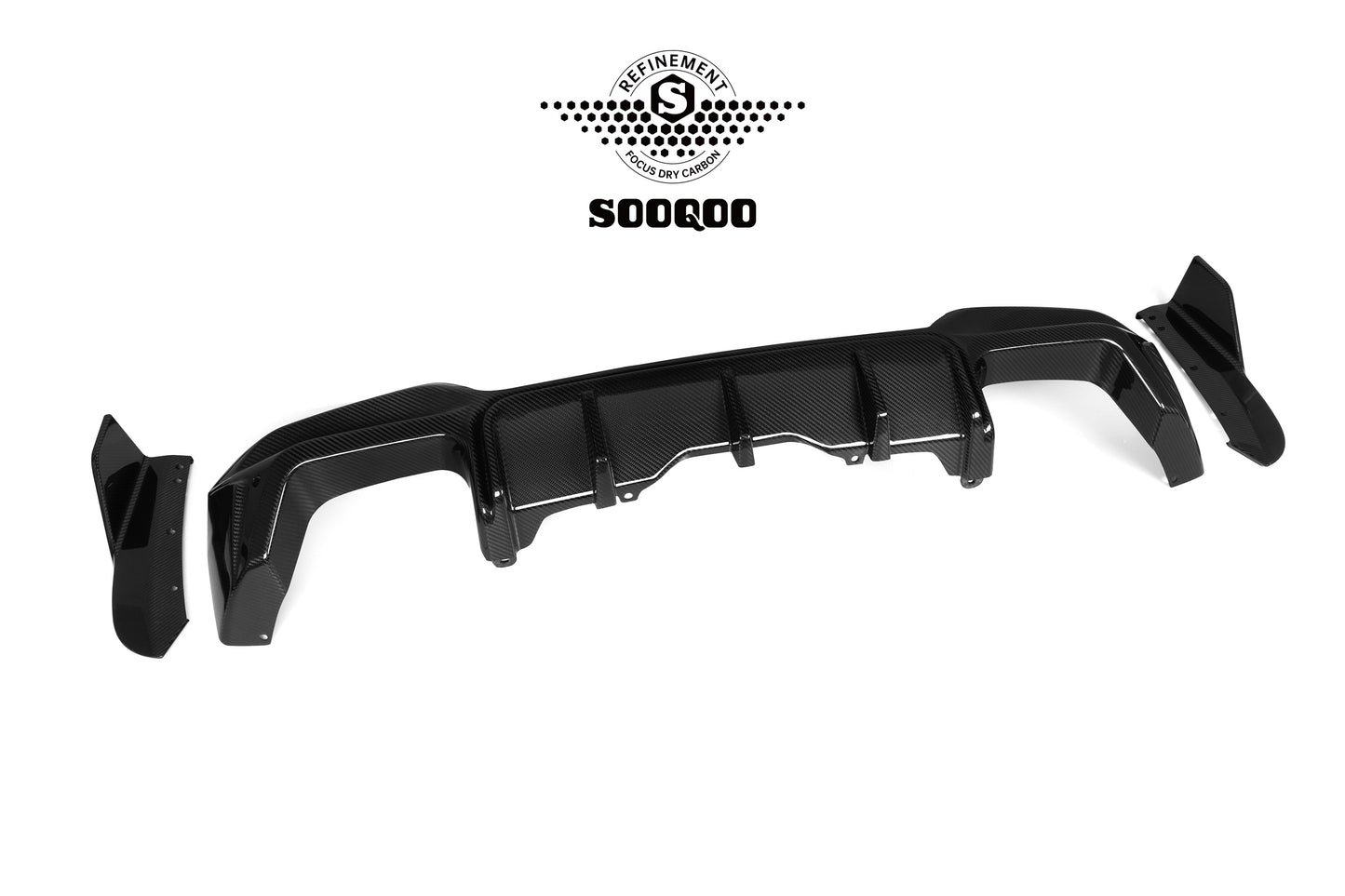 SQ Dry Carbon Fiber - Rear Diffuser [BMW X3M F97]