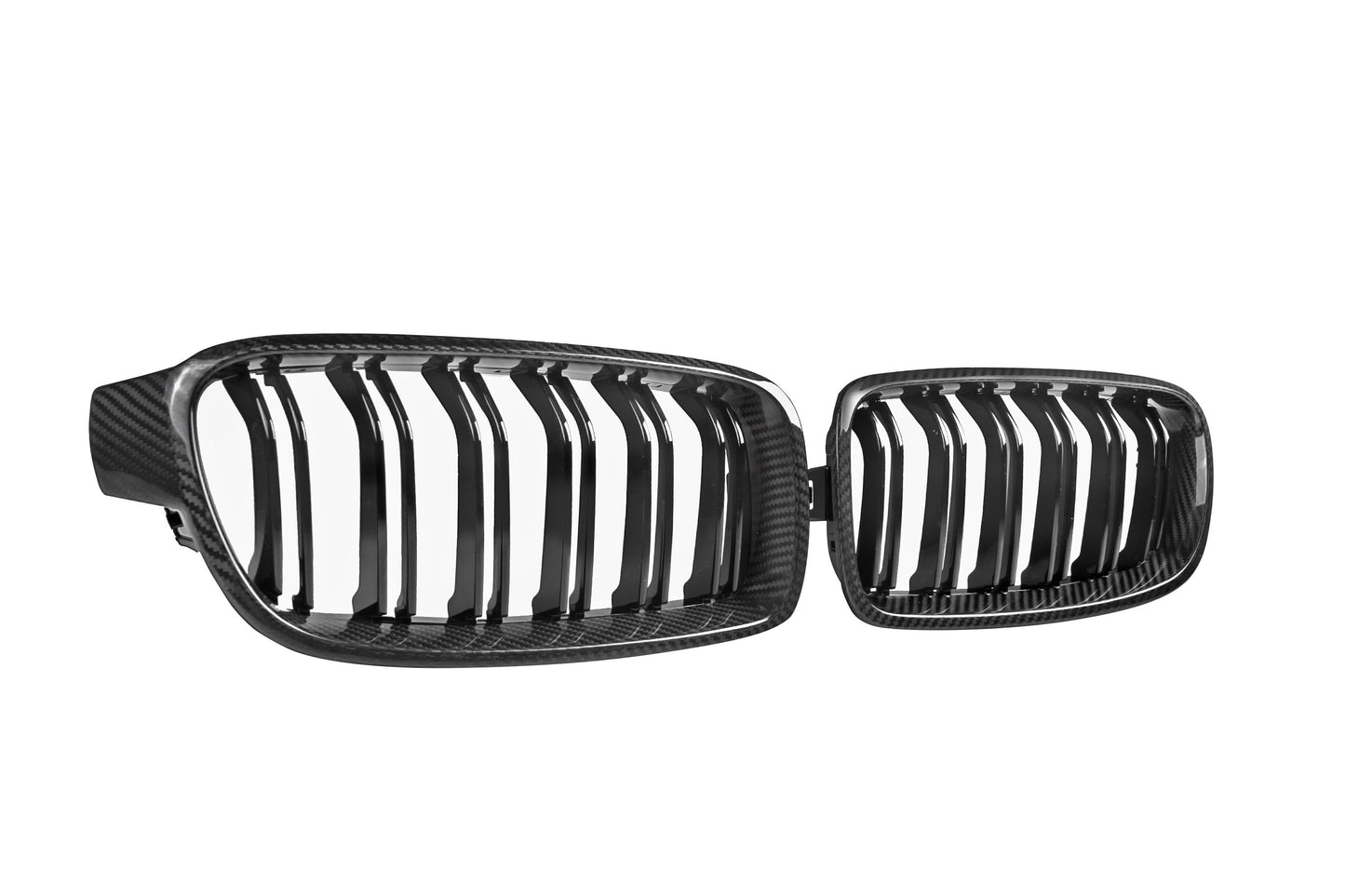 Dry Carbon Fiber - Front Grill Dual Slat [BMW 3 Series F30]