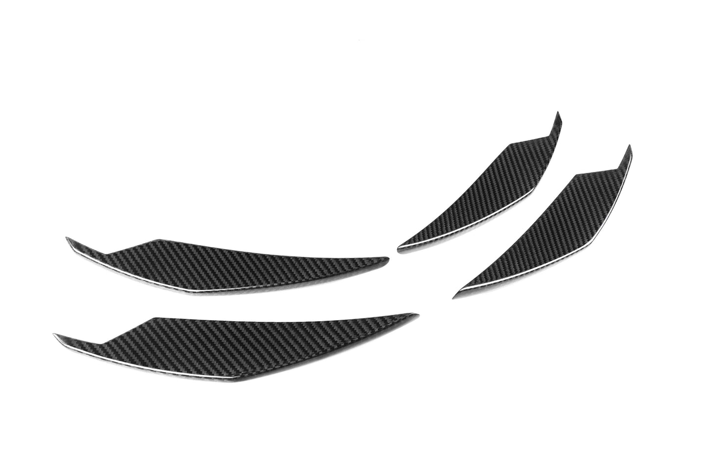 Dry Carbon Fiber - Front Side Canards AC Style [BMW M3 G80 | M4 G82]