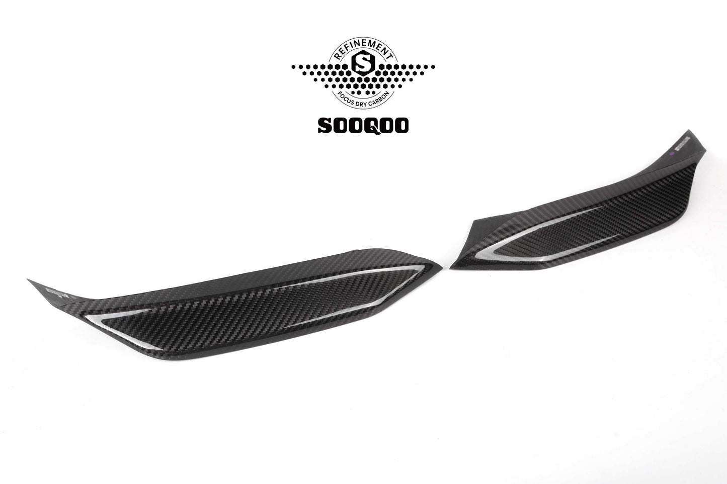 SQ Dry Carbon Fiber - Front Upper Splitter [BMW M3 F80 | M4 F82]