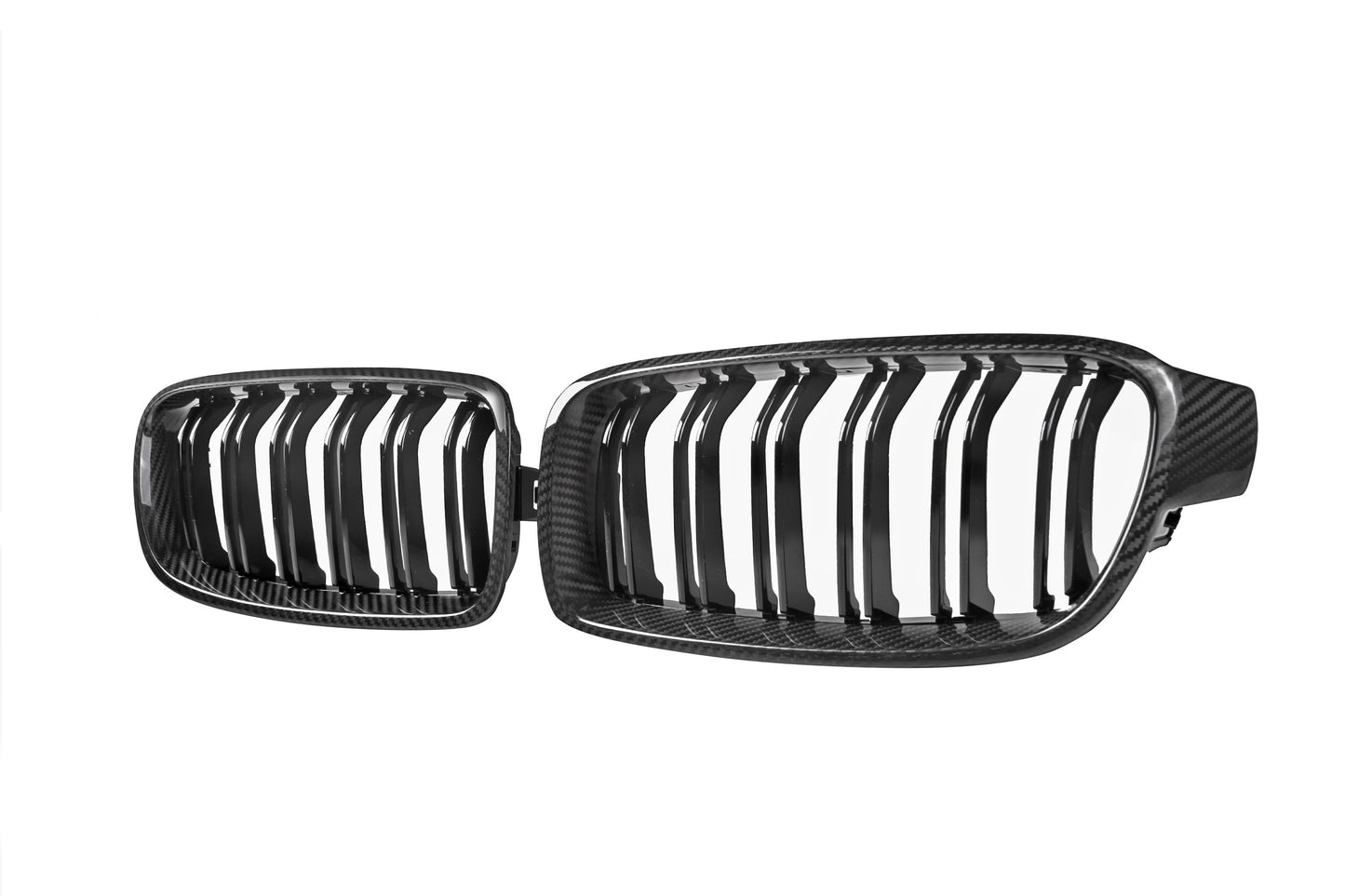 Dry Carbon Fiber - Front Grill Dual Slat [BMW 3 Series F30]