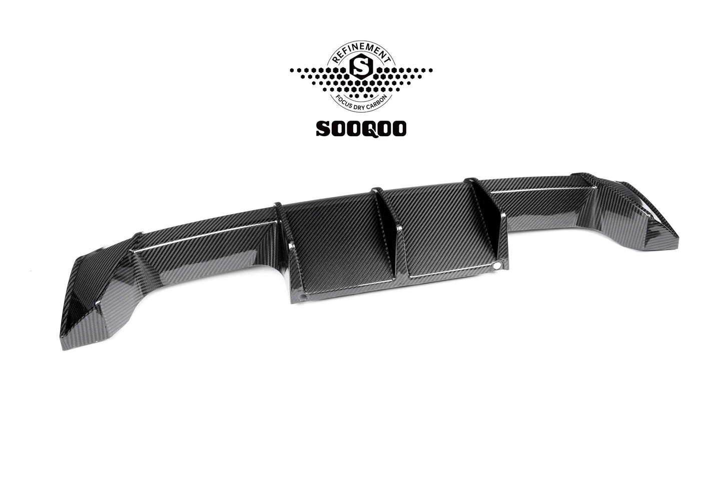 Dry Carbon Fiber - Diffuser Euro Style [BMW M3 G80 | M4 G82]
