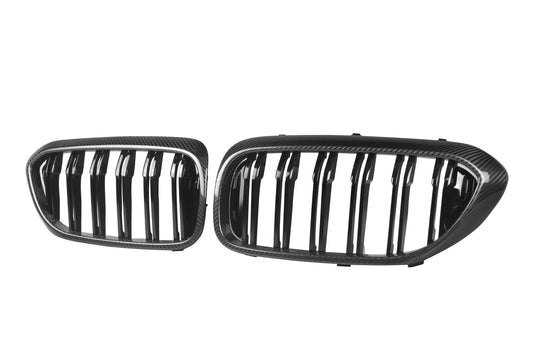 Dry Carbon Fiber - Dual Slat Grill [BMW M5 F90 PRE-LCI]