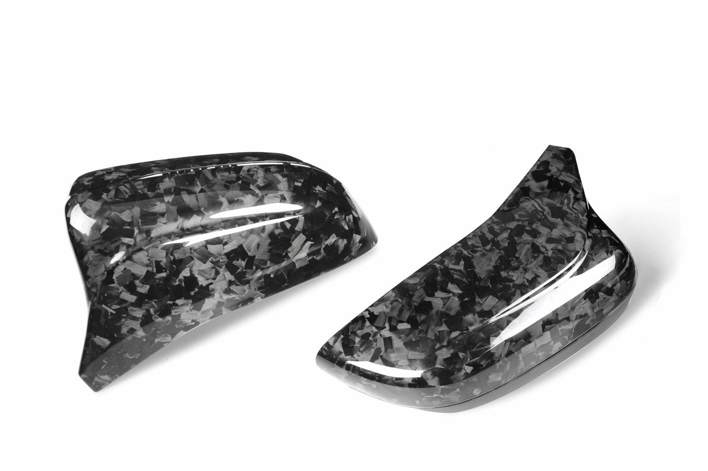 Dry Carbon Fiber -Mirror Cover OEM Style (Forged Option) [BMW M5 F90]