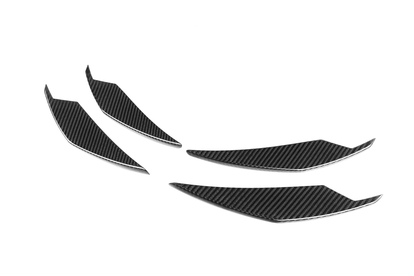Dry Carbon Fiber - Front Side Canards AC Style [BMW M3 G80 | M4 G82]