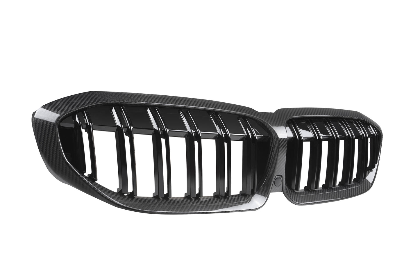 Dry Carbon Fiber - Front Grill Dual Slat [BMW 3 Series G20 Pre-LCI]