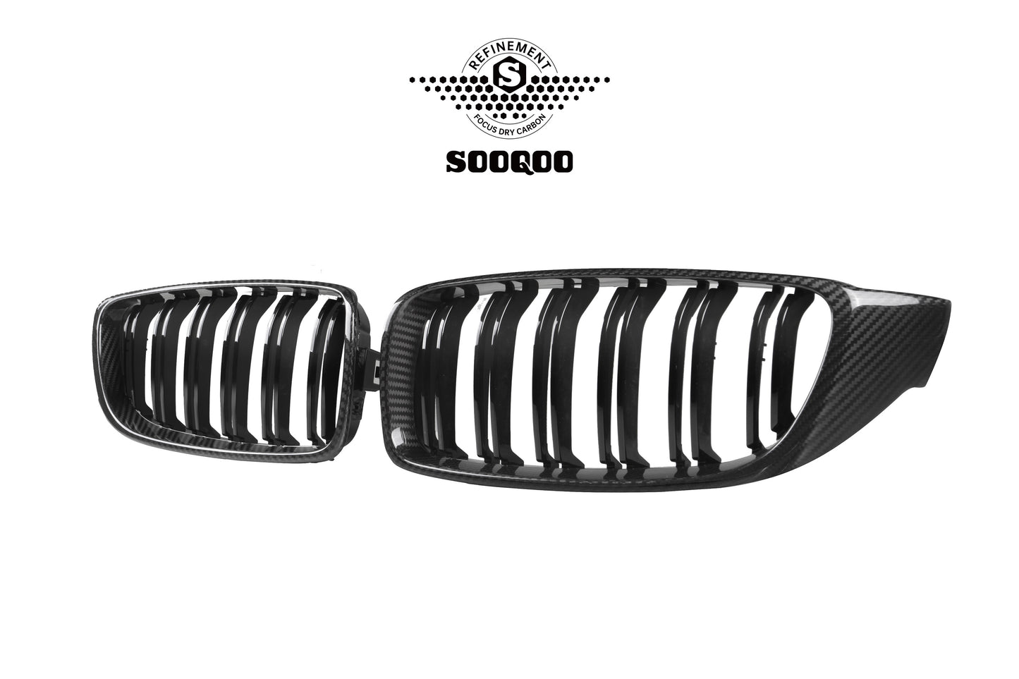 SQ Dry Carbon Fiber - Grill [BMW M3 F80 | M4 F82]