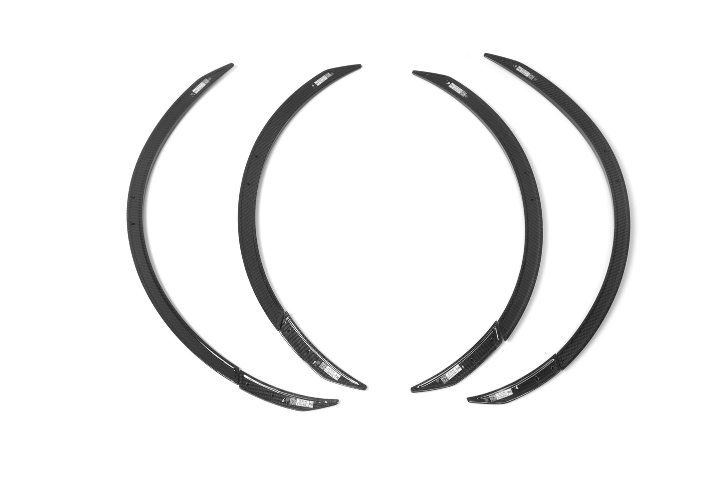 Dry Carbon Fiber - Wheel Arch Trim MP Style [BMW 4 Series G22]