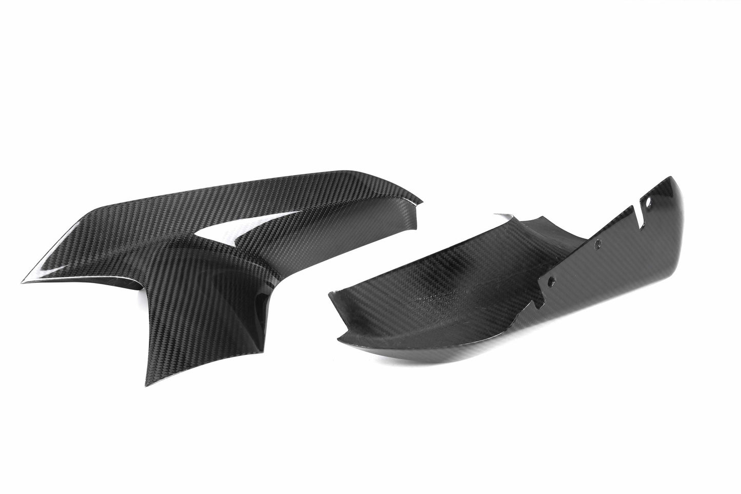 Dry Carbon Fiber - Front Splitter MP Style [BMW M5 F90 PRE-LCI]