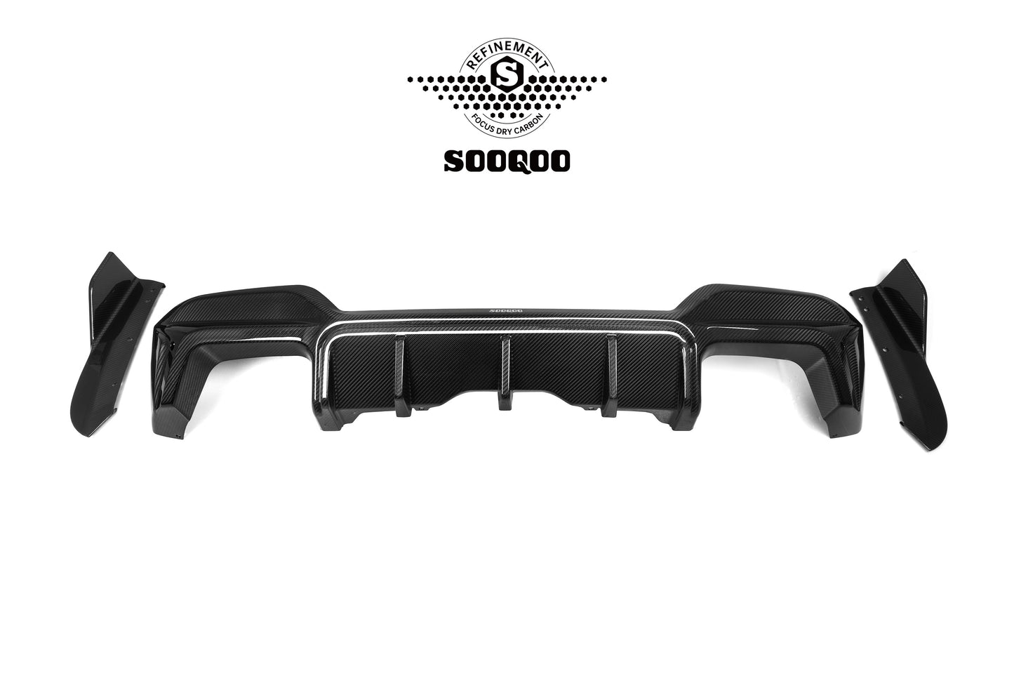 SQ Dry Carbon Fiber - Rear Diffuser [BMW X3M F97]