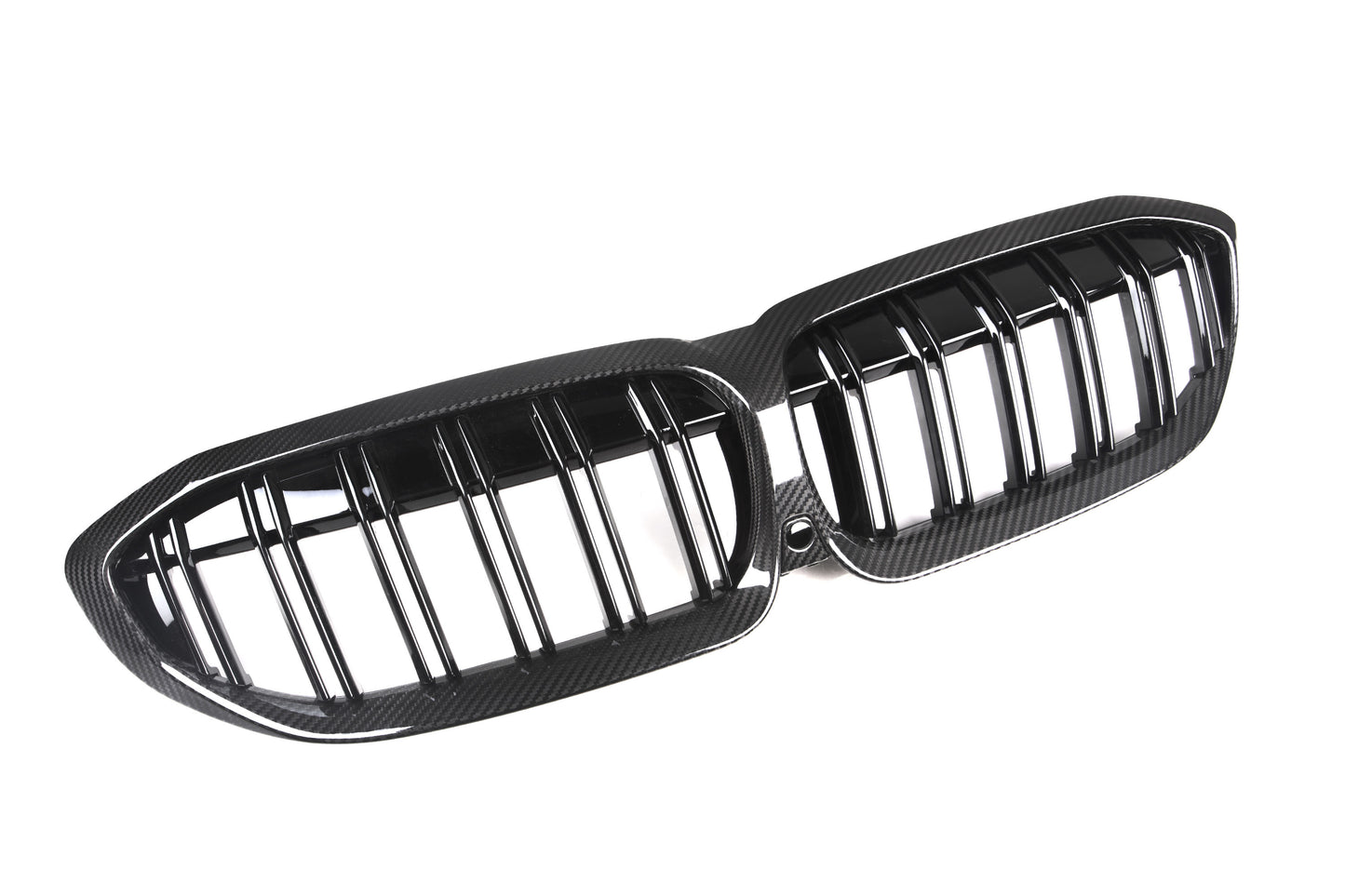 Dry Carbon Fiber - Front Grill Dual Slat [BMW 3 Series G20 Pre-LCI]