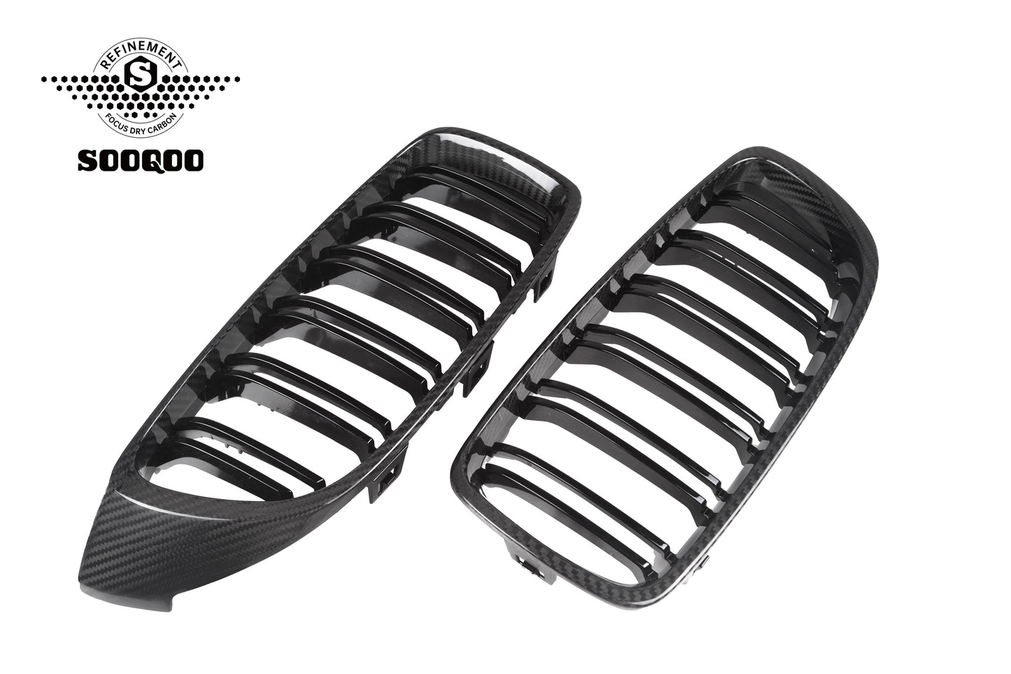 SQ Dry Carbon Fiber - Grill [BMW M3 F80 | M4 F82]