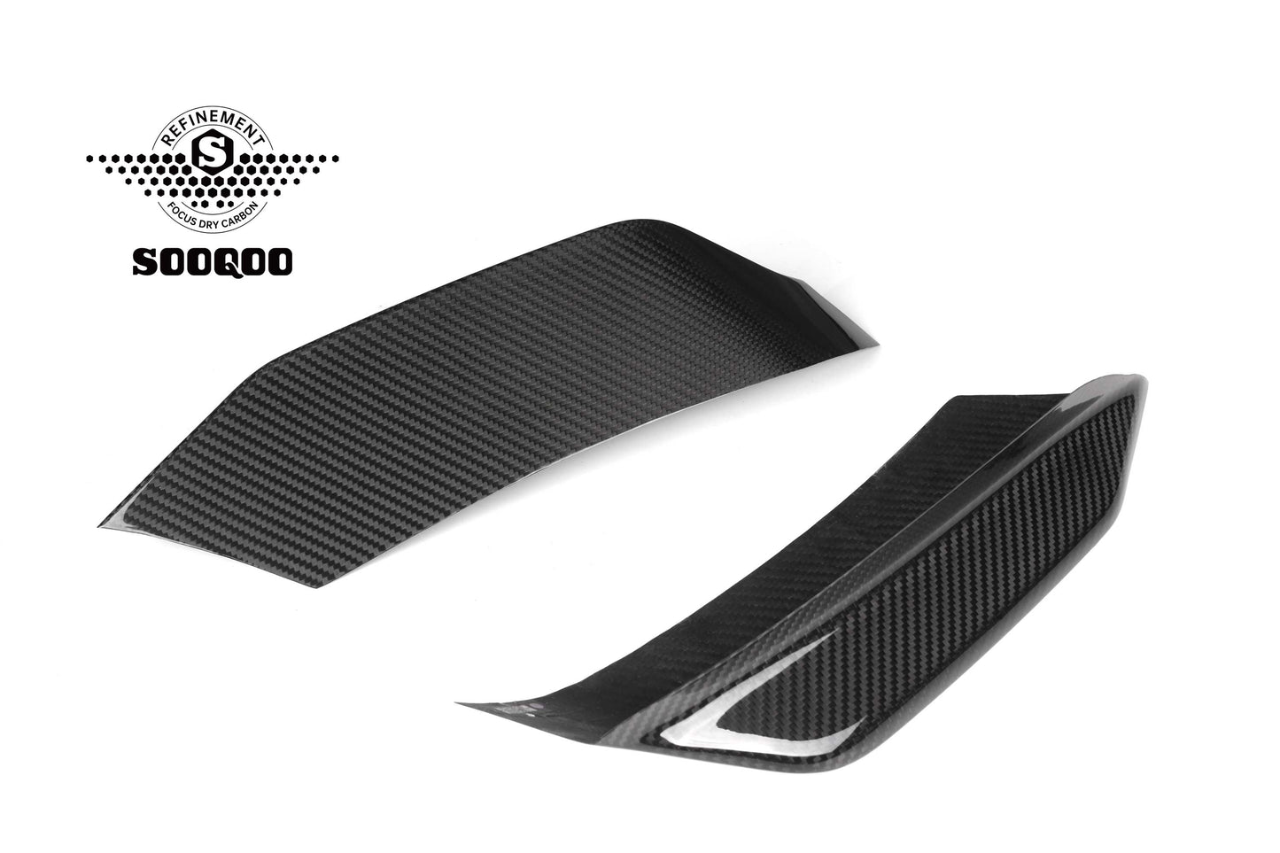 SQ Dry Carbon Fiber - Front Upper Splitter [BMW M3 F80 | M4 F82]