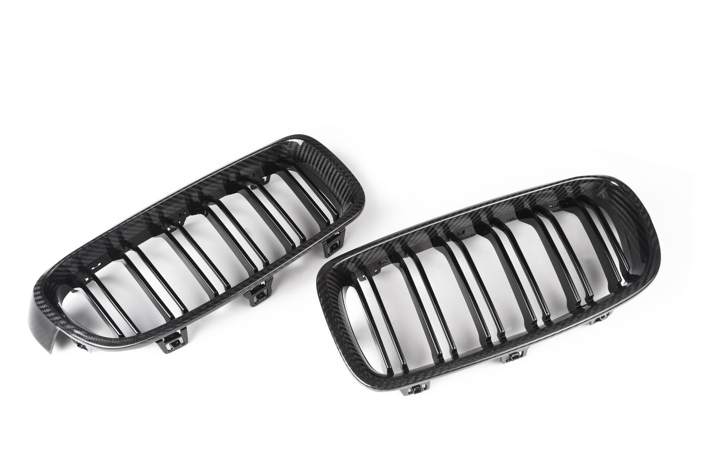 Dry Carbon Fiber - Front Grill Dual Slat [BMW 3 Series F30]