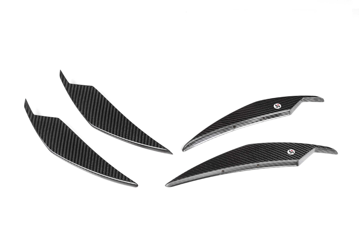Dry Carbon Fiber - Front Side Canards AC Style [BMW M3 G80 | M4 G82]