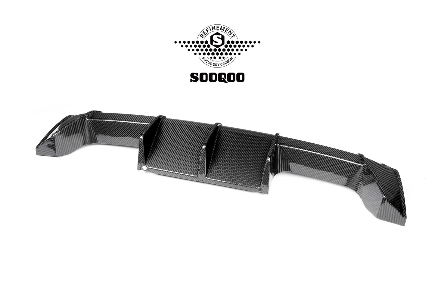 Dry Carbon Fiber - Diffuser Euro Style [BMW M3 G80 | M4 G82]