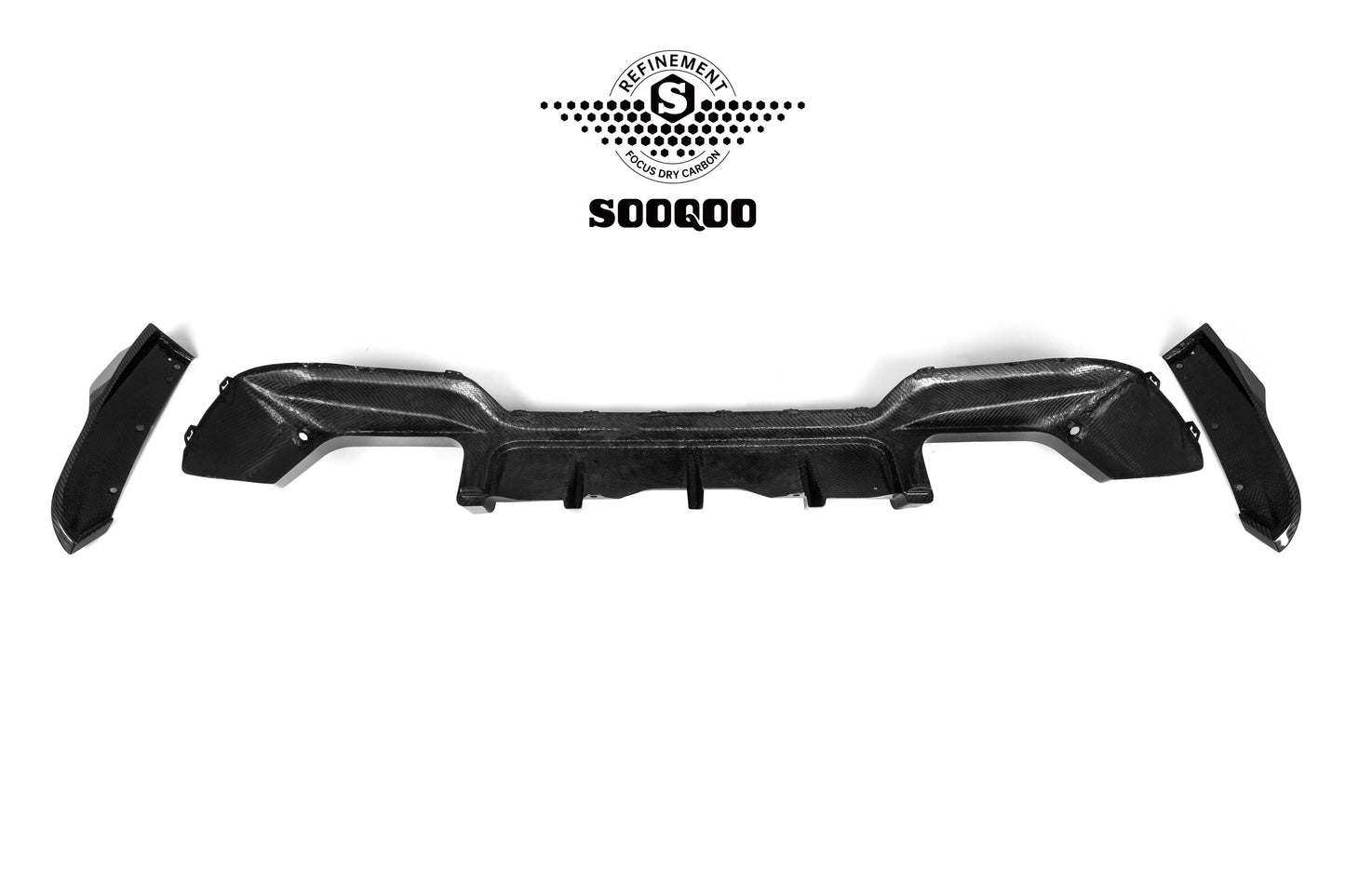 SQ Dry Carbon Fiber - Rear Diffuser [BMW X3M F97]