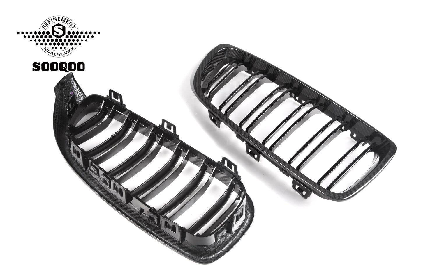 SQ Dry Carbon Fiber - Grill [BMW M3 F80 | M4 F82]