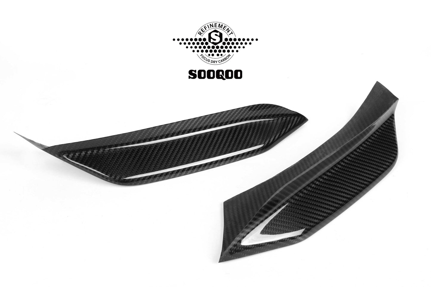 SQ Dry Carbon Fiber - Front Upper Splitter [BMW M3 F80 | M4 F82]