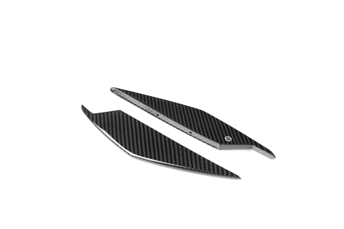 Dry Carbon Fiber - Front Side Canards AC Style [BMW M3 G80 | M4 G82]
