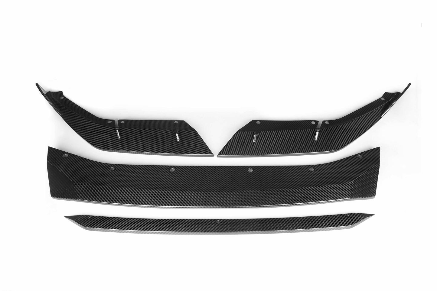 Dry Carbon Fiber - Front Lip MT Style [BMW M5 F90 LCI]