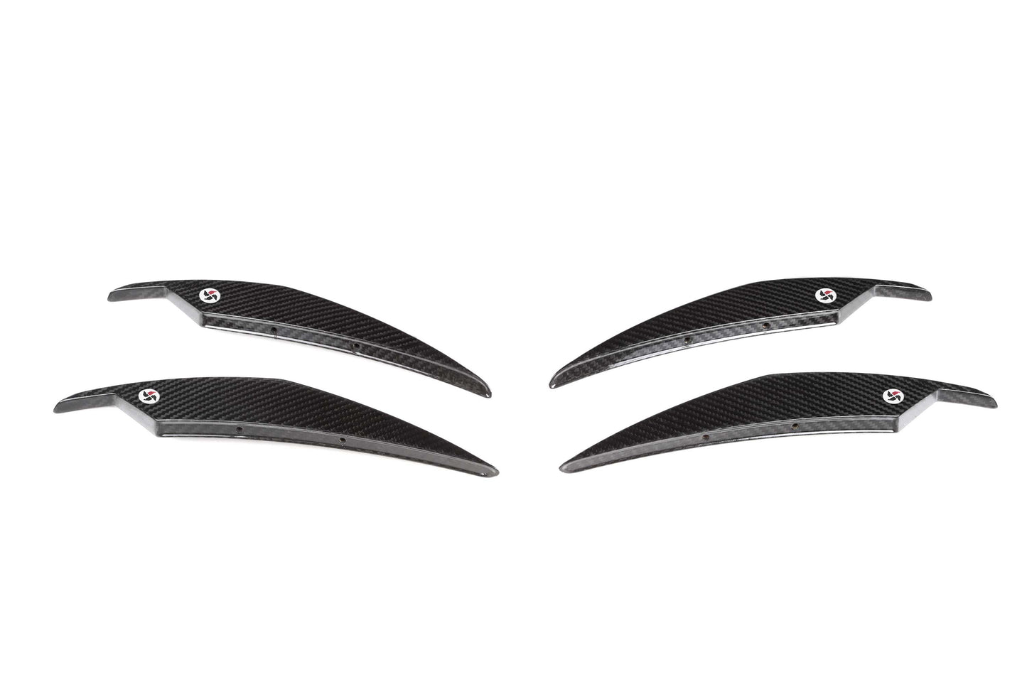Dry Carbon Fiber - Front Side Canards AC Style [BMW M3 G80 | M4 G82]