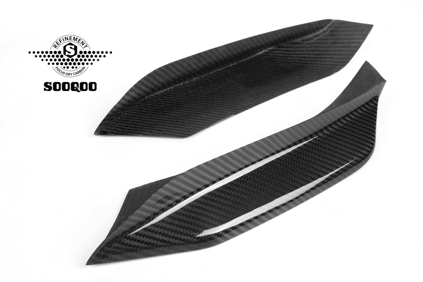 SQ Dry Carbon Fiber - Front Upper Splitter [BMW M3 F80 | M4 F82]