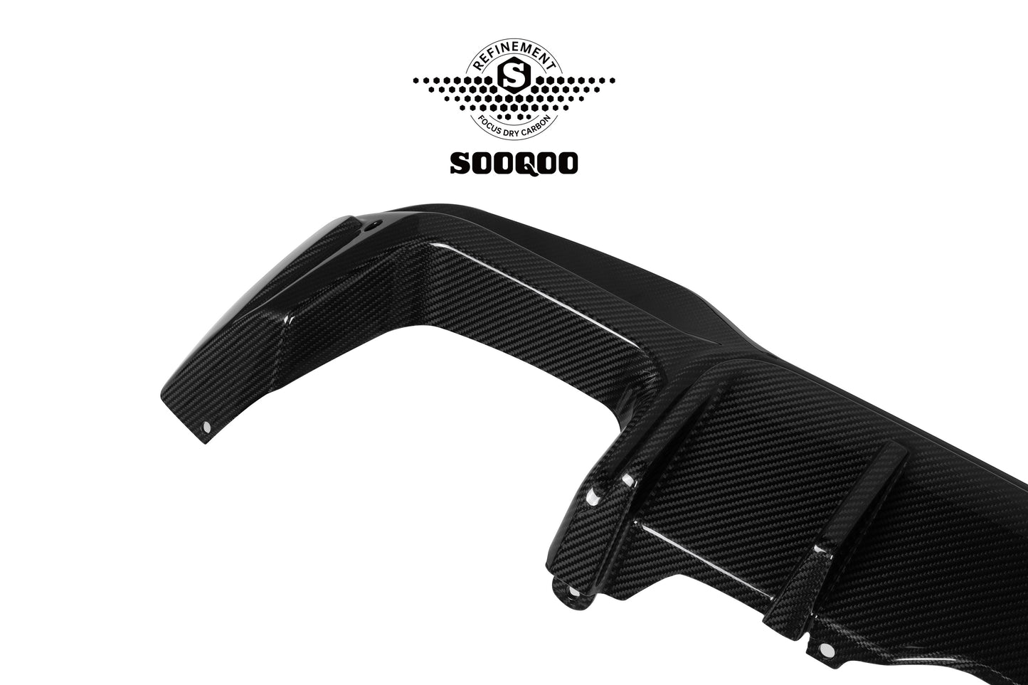 SQ Dry Carbon Fiber - Rear Diffuser [BMW X3M F97]