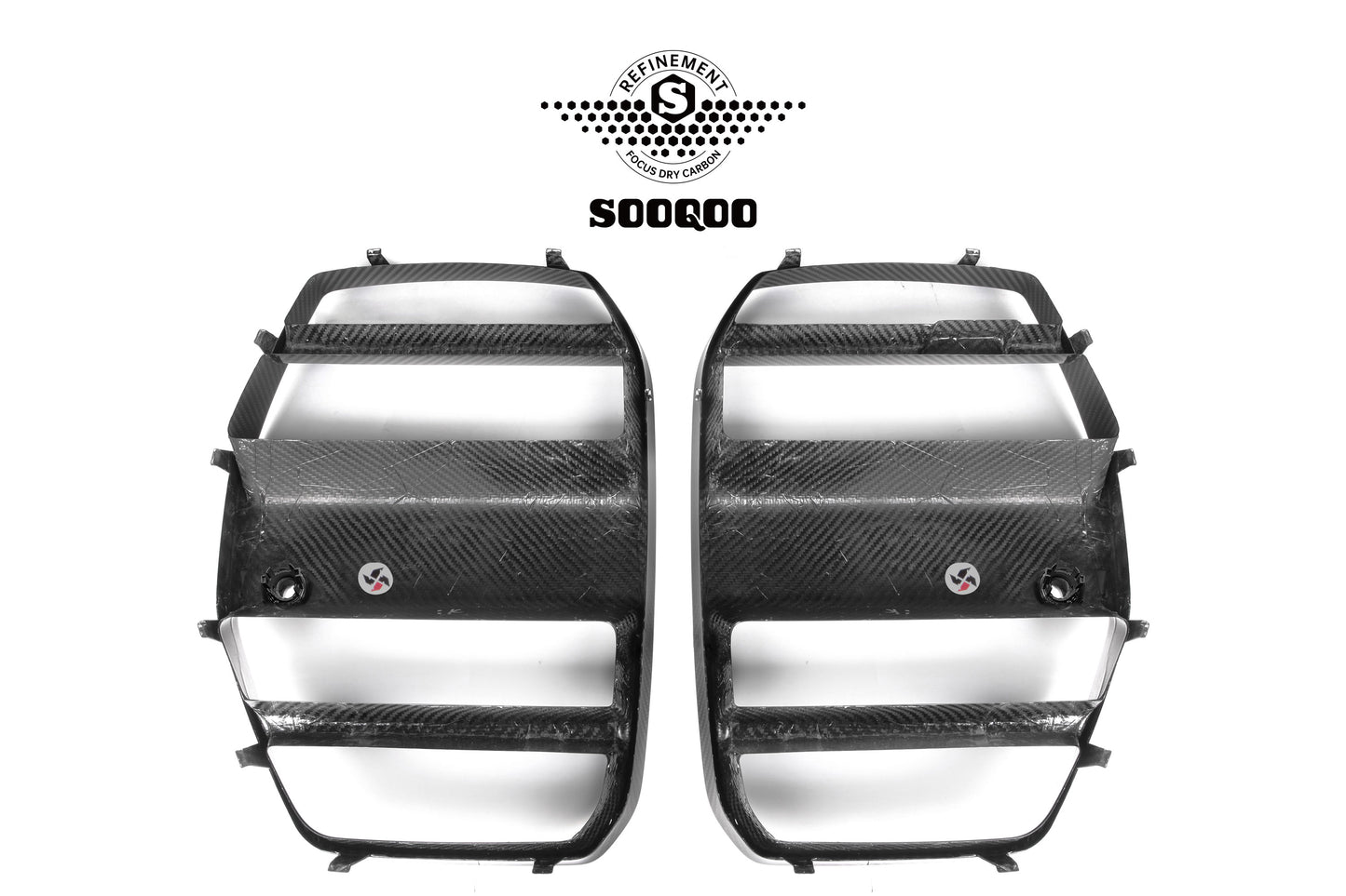 Dry Carbon Fiber - Front Grill ST Style [BMW M3 G80 | M4 G82]