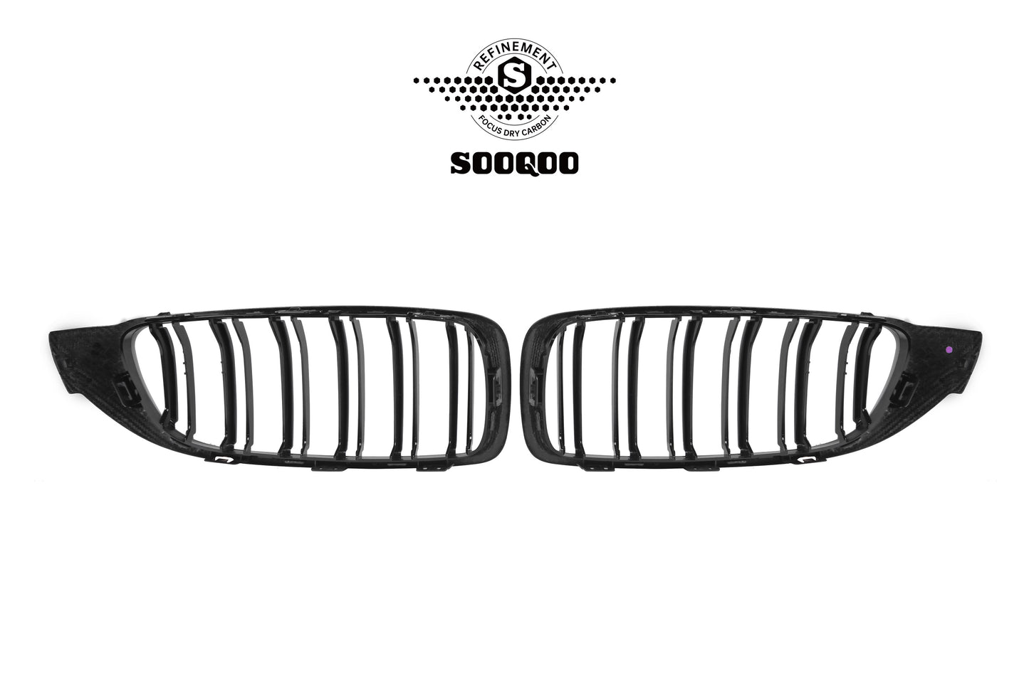 SQ Dry Carbon Fiber - Grill [BMW M3 F80 | M4 F82]
