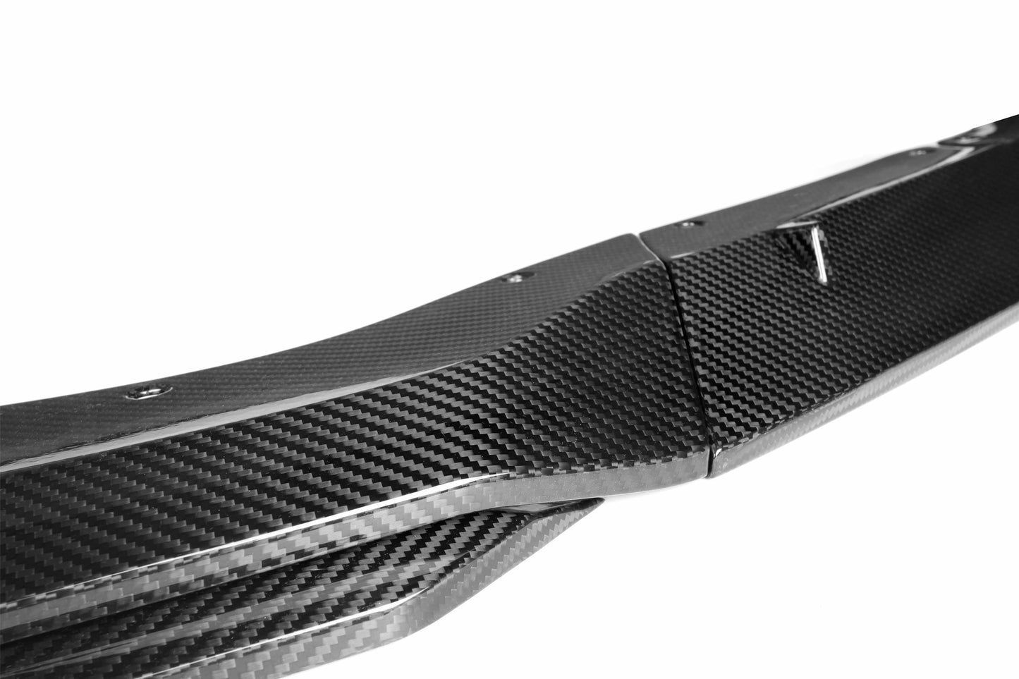 Dry Carbon Fiber - Front Lip MT Style [BMW M5 F90 LCI]