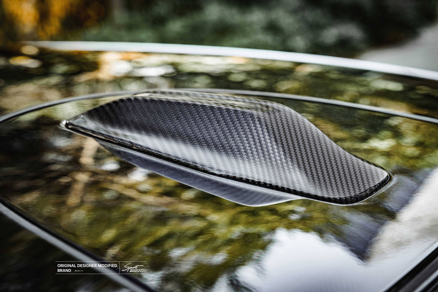 Dry Carbon Fiber - Antenna Trim [BMW 5 Series G90]