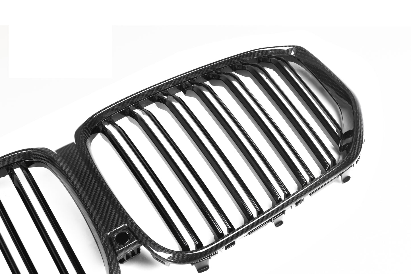Dry Carbon Fiber - Double Slat Grill [BMW X5M F95 PRE-LCI]
