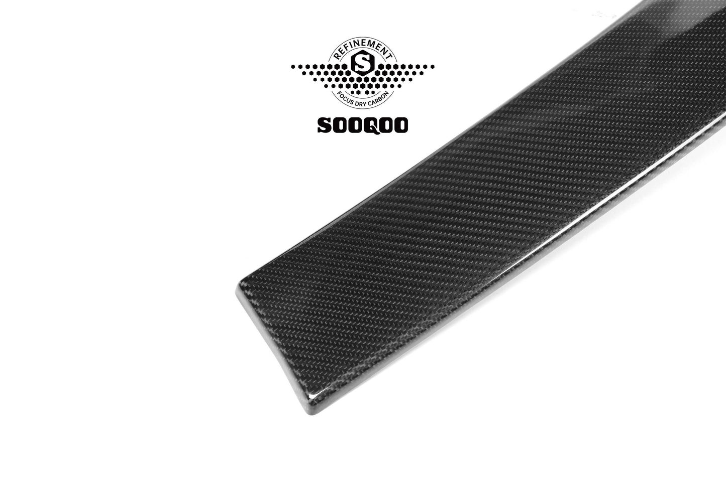SQ Dry Carbon Fiber - OEM Style 4-PCS Sticky Backrest [BMW M3 F80 | M4 F82]