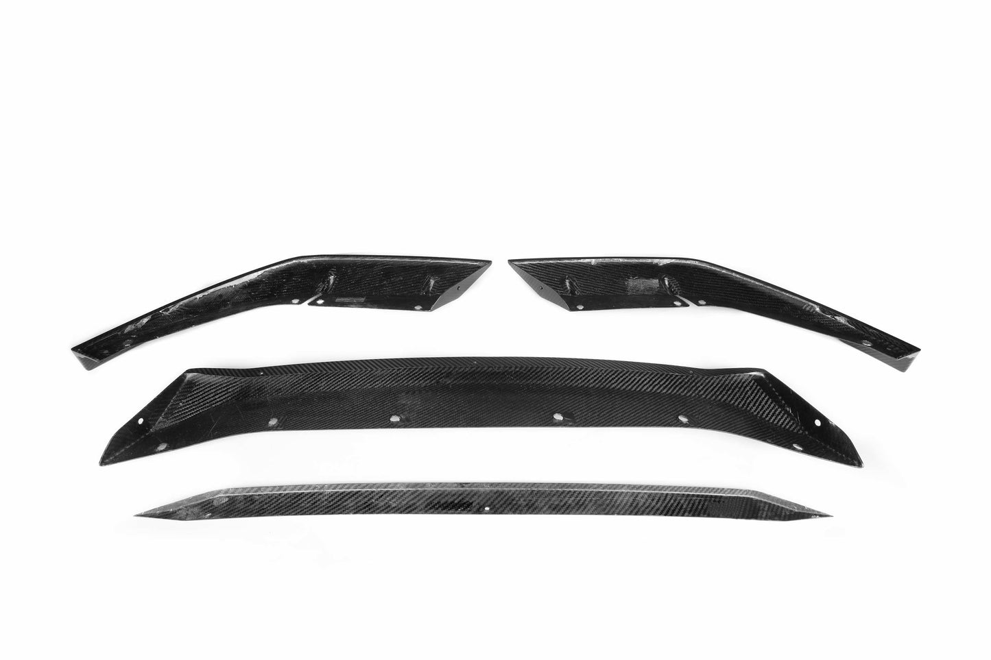 Dry Carbon Fiber - Front Lip MT Style [BMW M5 F90 LCI]