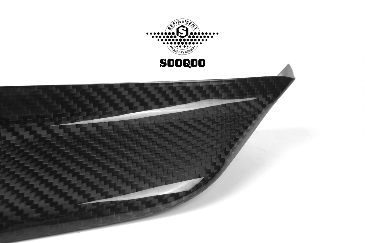 SQ Dry Carbon Fiber - Front Upper Splitter [BMW M3 F80 | M4 F82]