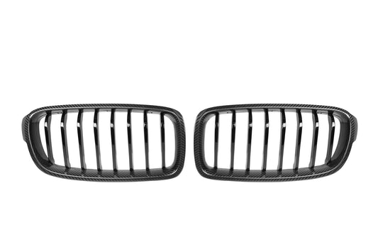Dry Carbon Fiber - Front Grill Single Slat [BMW 3 Series F30]
