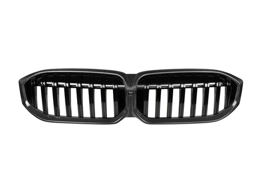 Dry Carbon Fiber - Front Grill Single Slat [BMW 3 Series G20 LCI]