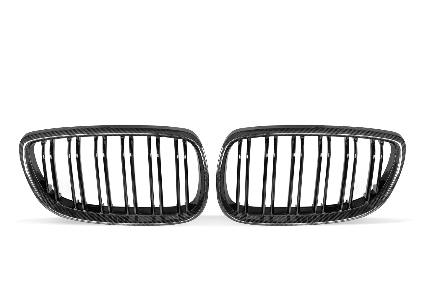Dry Carbon Fiber - Front Grill Double Slat [BMW 3 Series E92 E93 Pre-LCI]
