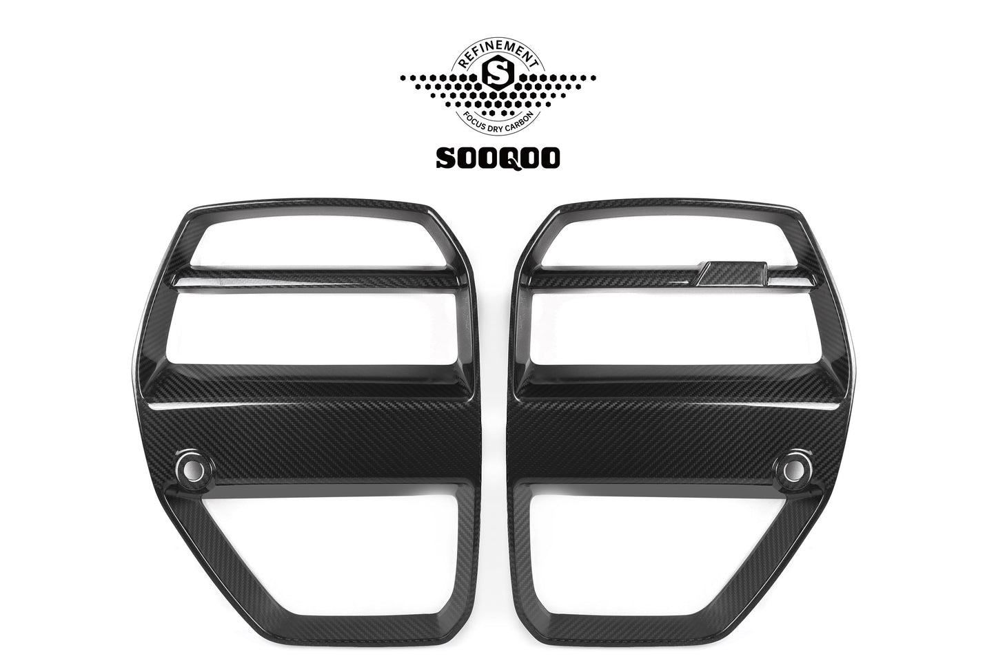 Dry Carbon Fiber - Front Grill V Style [BMW M3 G80 | M4 G82]