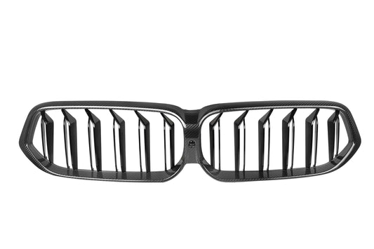 Dry Carbon Fiber - Double Slat Grill [BMW 6 Series G32 LCI]