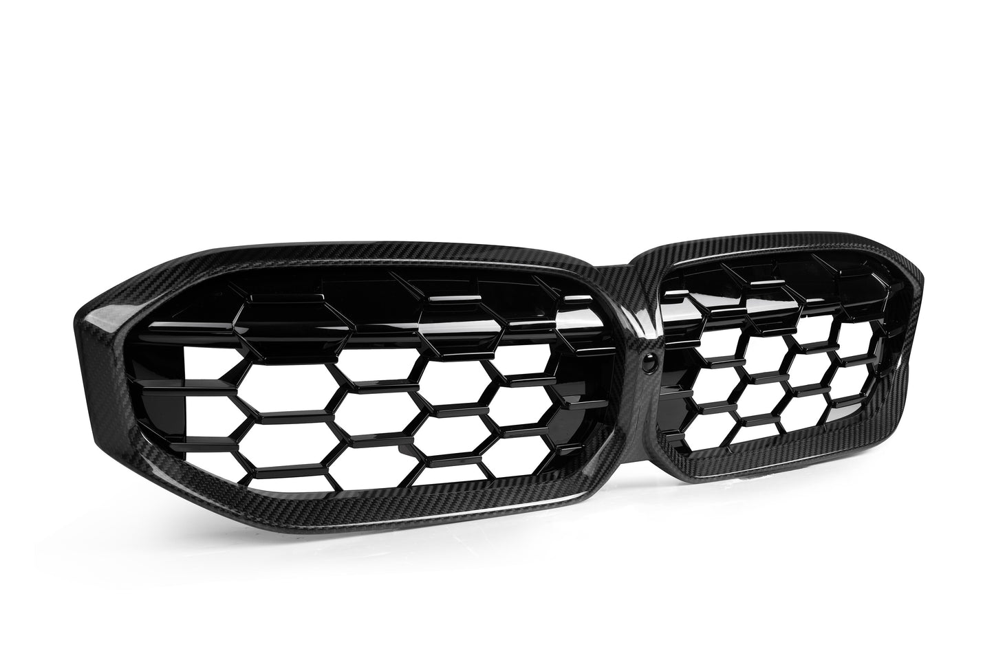 Dry Carbon Fiber - Front Grill Diamond [BMW 3 Series G20 LCI]
